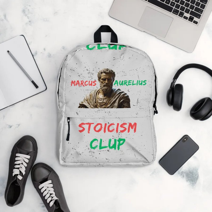 Marcus Aurelius Stoic Backpack product image (5)