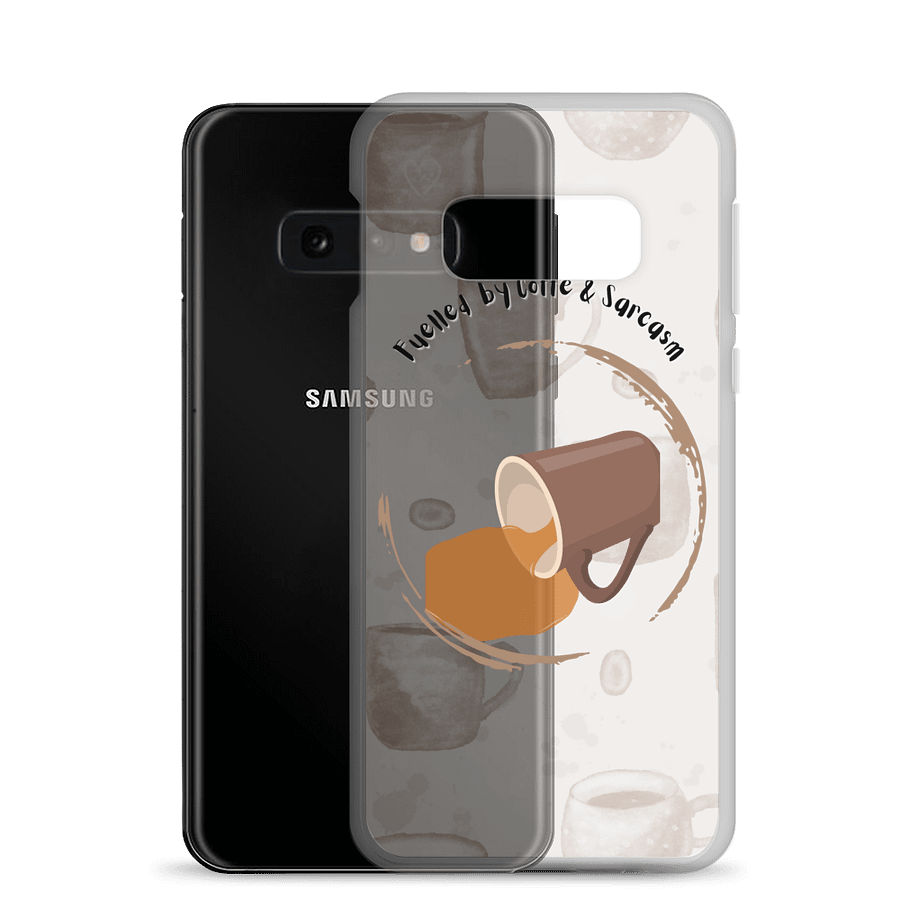 Coffee & Sarcasm Samsung® Case product image (2)