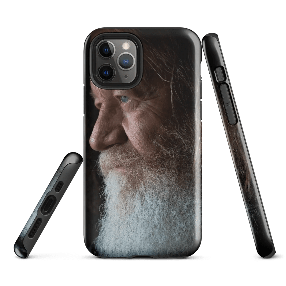 Elderly Man Portrait Phone Case - A Touch of Humanity product image (2)