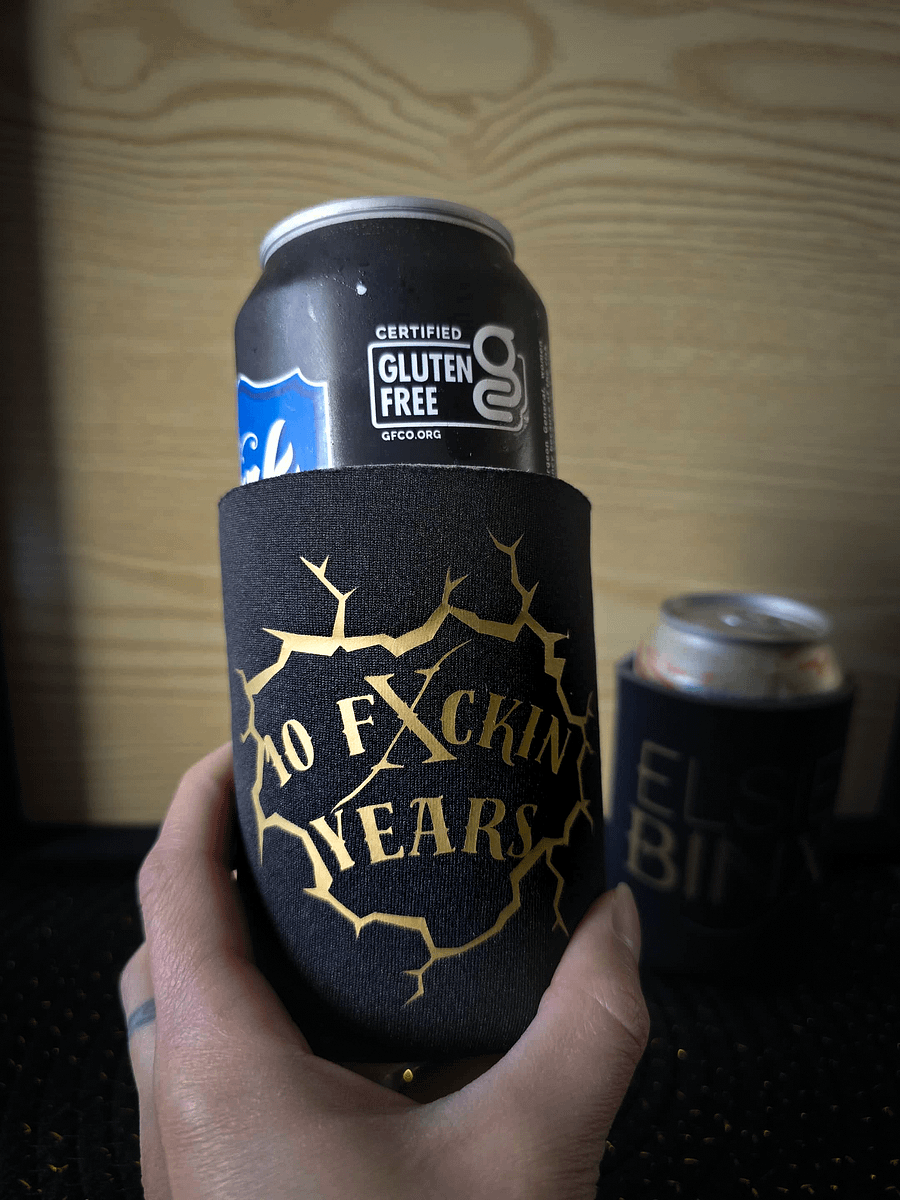10 Fxckin Years Anniversary Can Sleeve product image (3)
