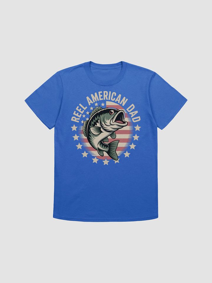 Reel American Dad Bass Fishing Tee product image (1)