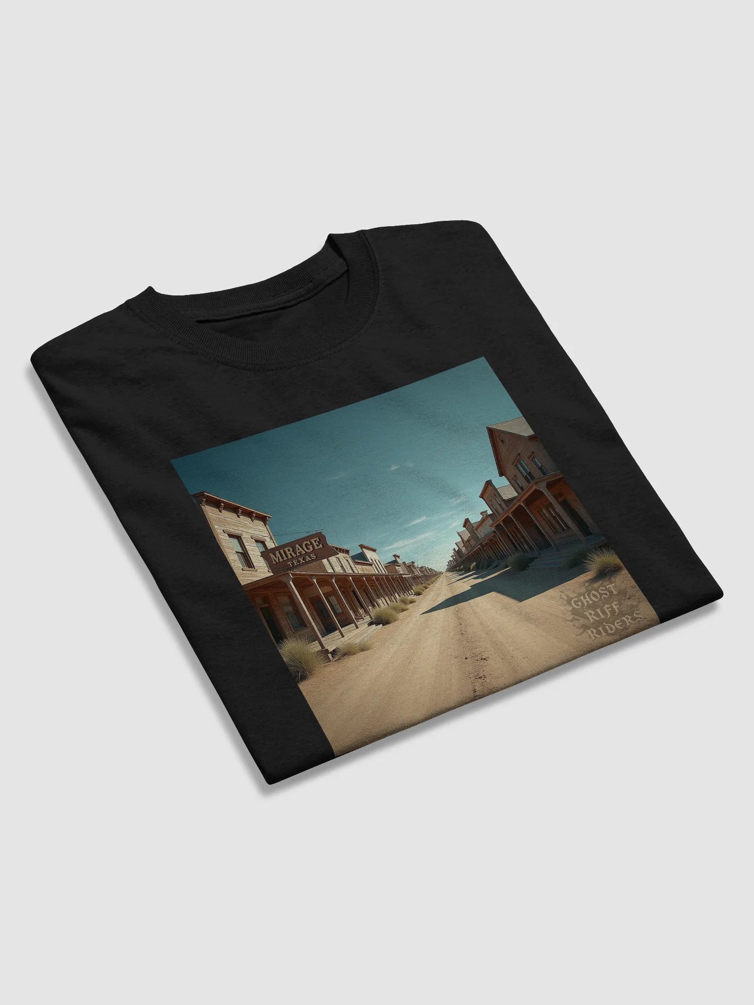 Mirage Texas Ghost Town T-Shirt product image (9)