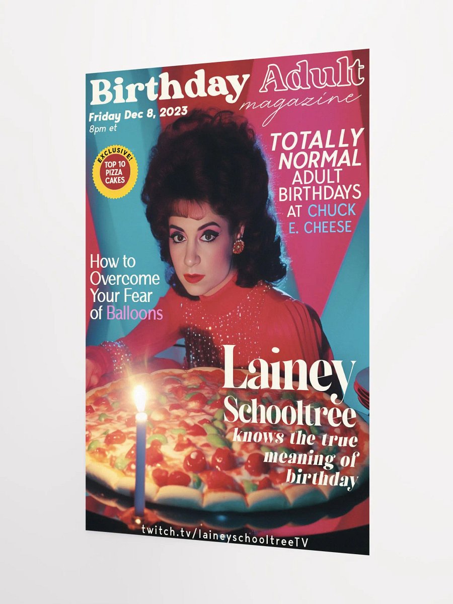 Birthday Adult Cover Print (Limited Edition) product image (3)