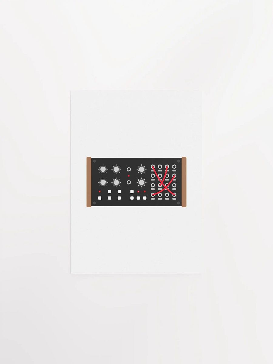 Semi-modular Analog Synth Print product image (12)