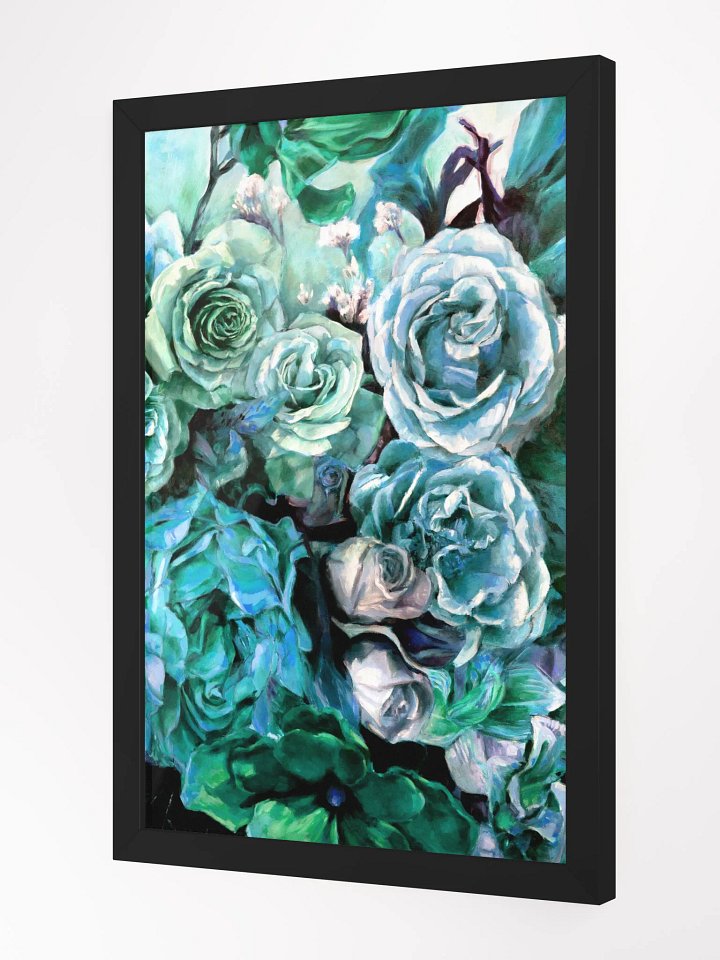 LWTW Blue Cropped Framed High-Quality Matte Poster Print product image (2)
