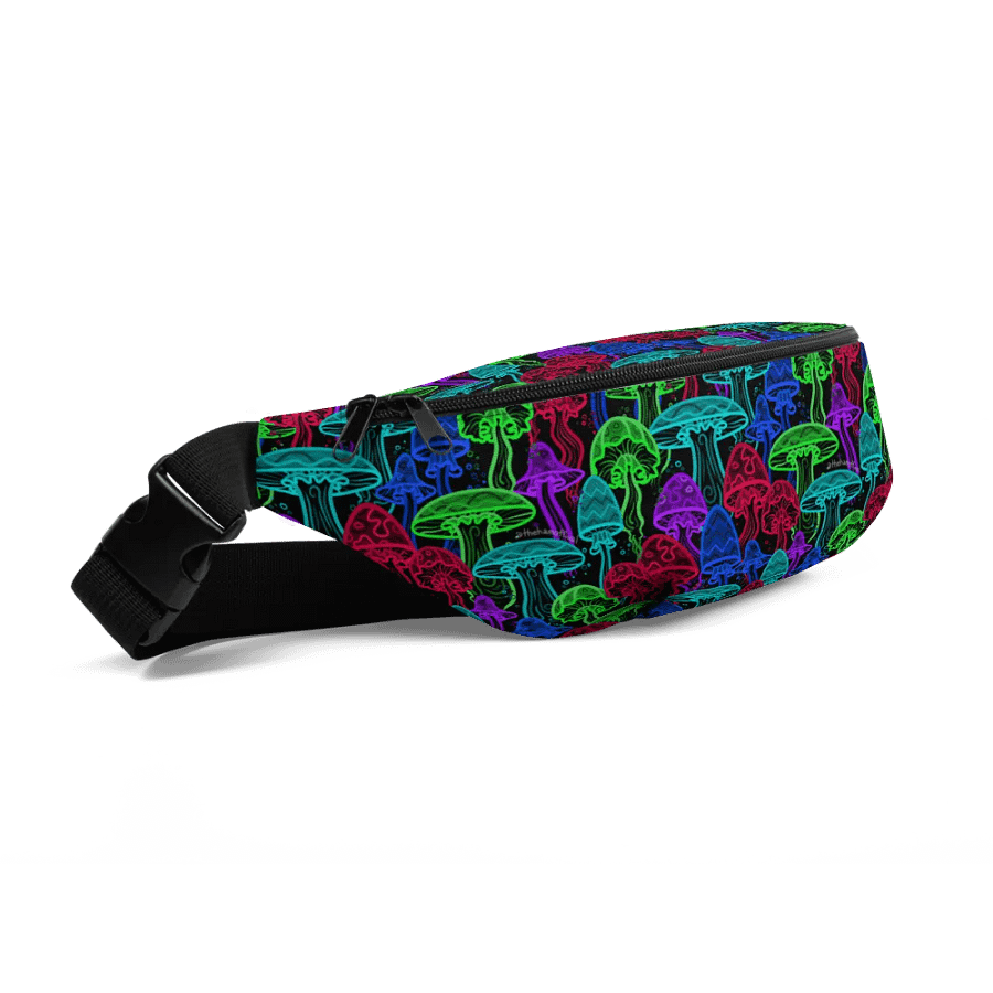 Neon Mushrooms (Variation 1) Fanny Pack product image (4)