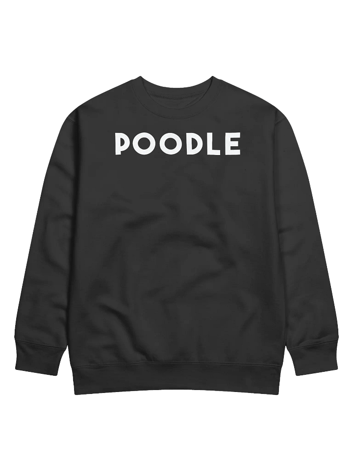 POODLE Print Sweatshirt For Poodle Lovers & Owners product image (2)