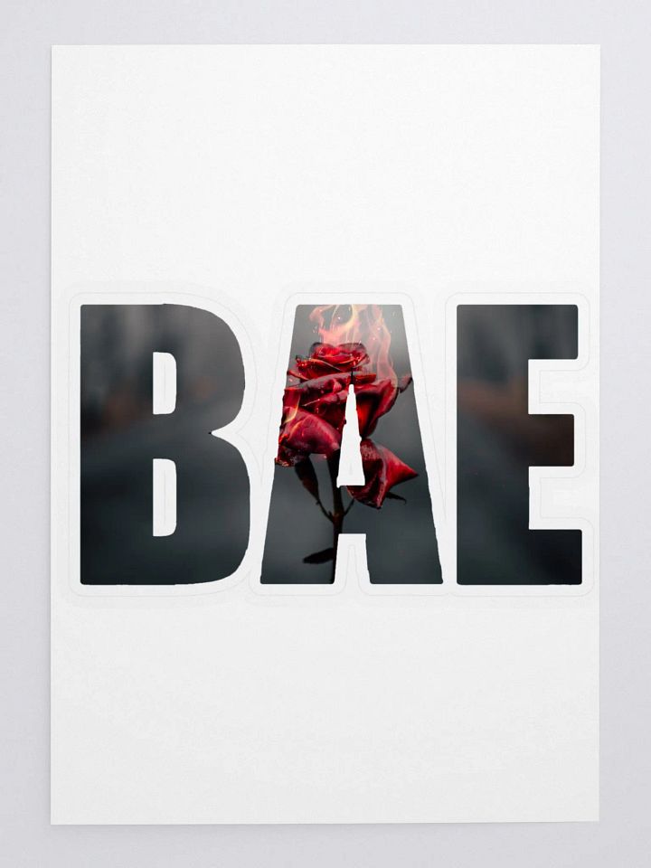 COLD SUMMER COLLECTION Love On Fire Sticker product image (1)