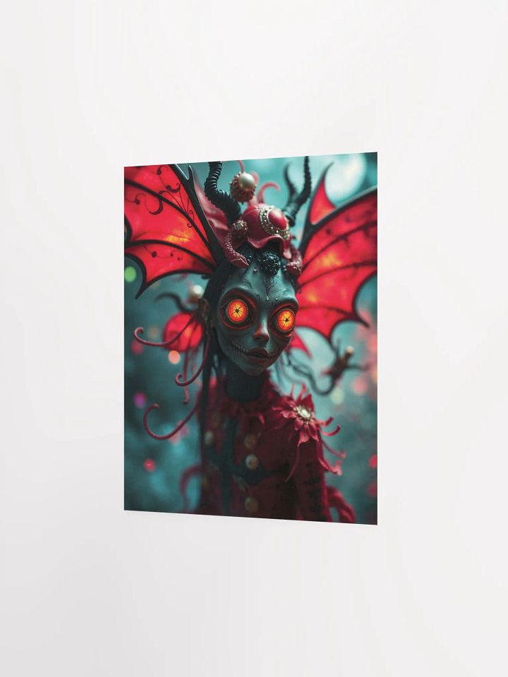 Mythical Red Wings Matte Poster product image (16)