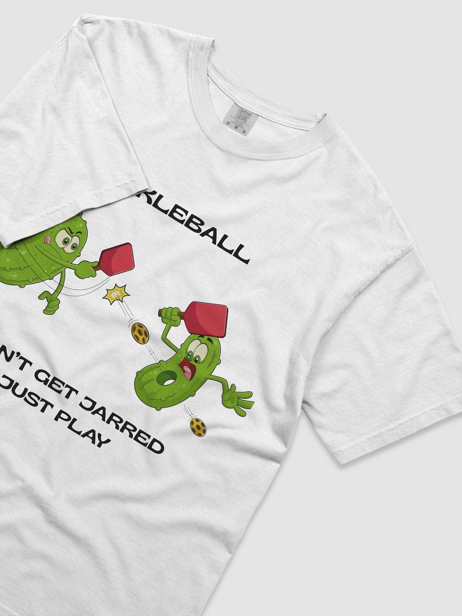 Pickleball Don't Get Jarred Just Play Heavyweight T-Shirt product image (34)