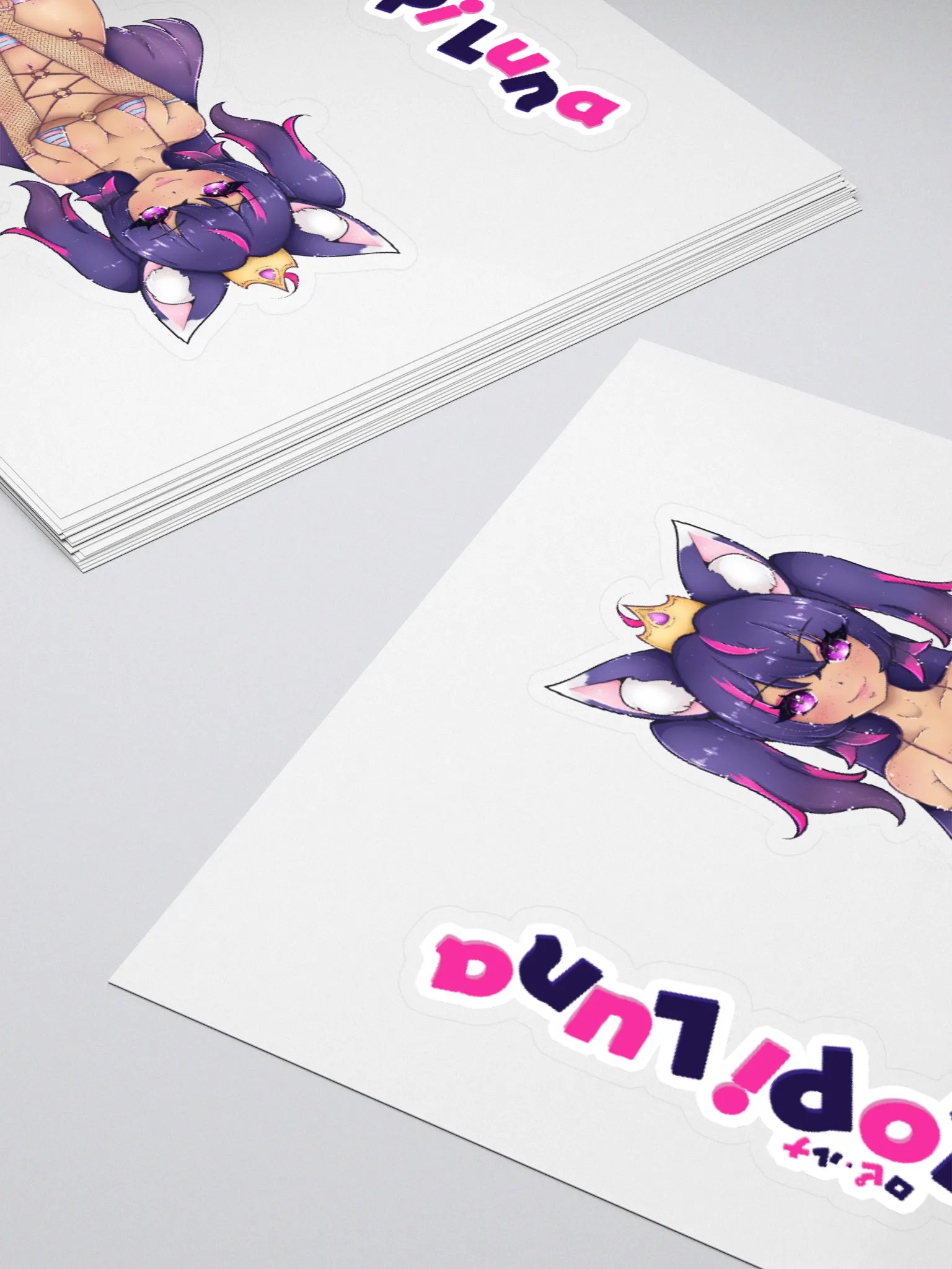 LopiLuna Logo and Bikini sticker product image (4)