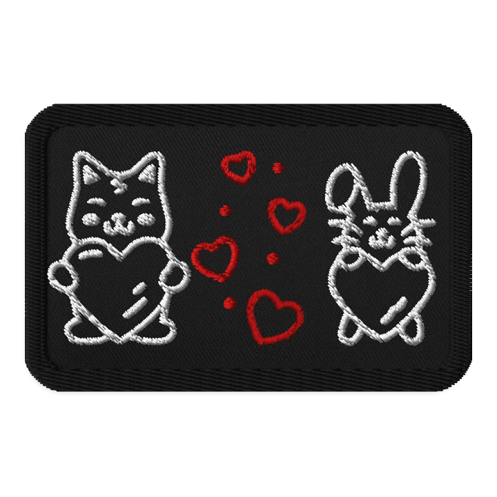 Whimsical Affection Embroidered Patches product image (1)
