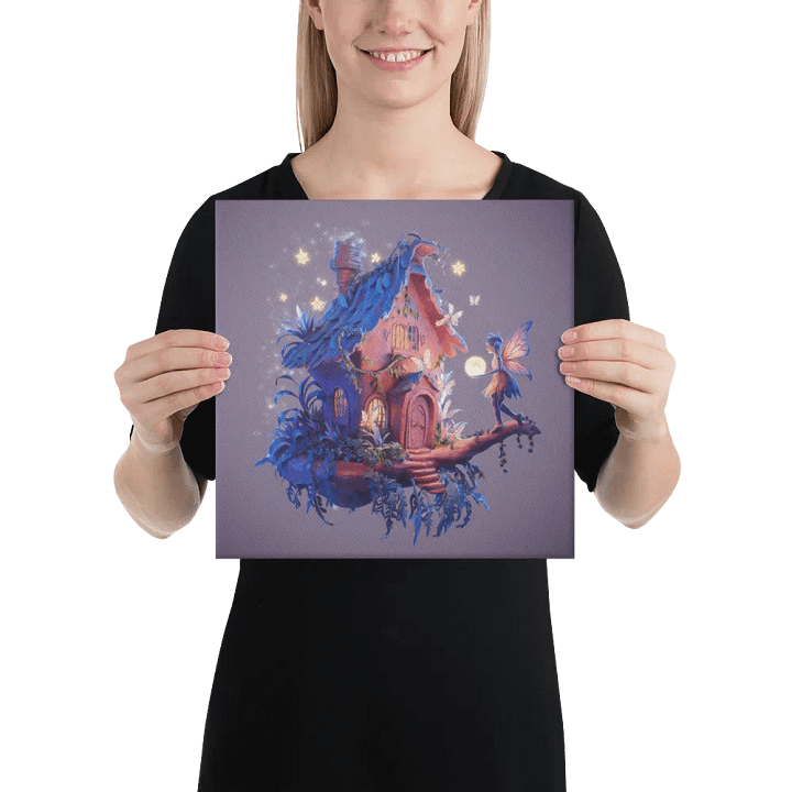 Watercolour Fairy House Art - v12 product image (2)