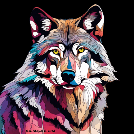 Wolf Pack Printed Supersoft T-Shirt product image (8)