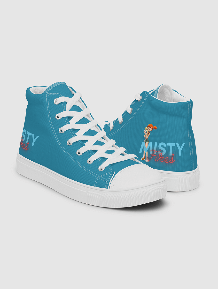 [MistyFires] Women’s high top canvas shoes Blue product image (11)