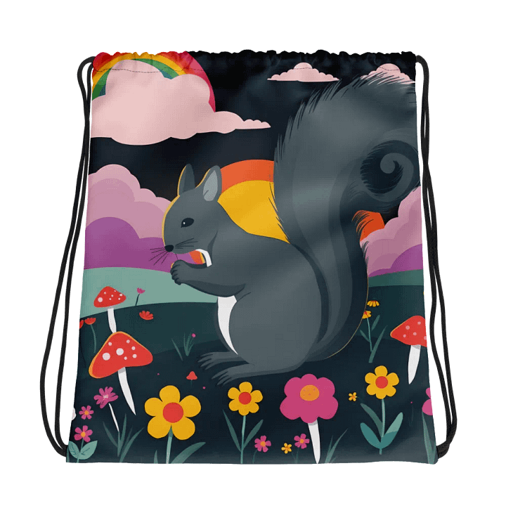 Whimsical Meadow Drawstring Bag product image (1)