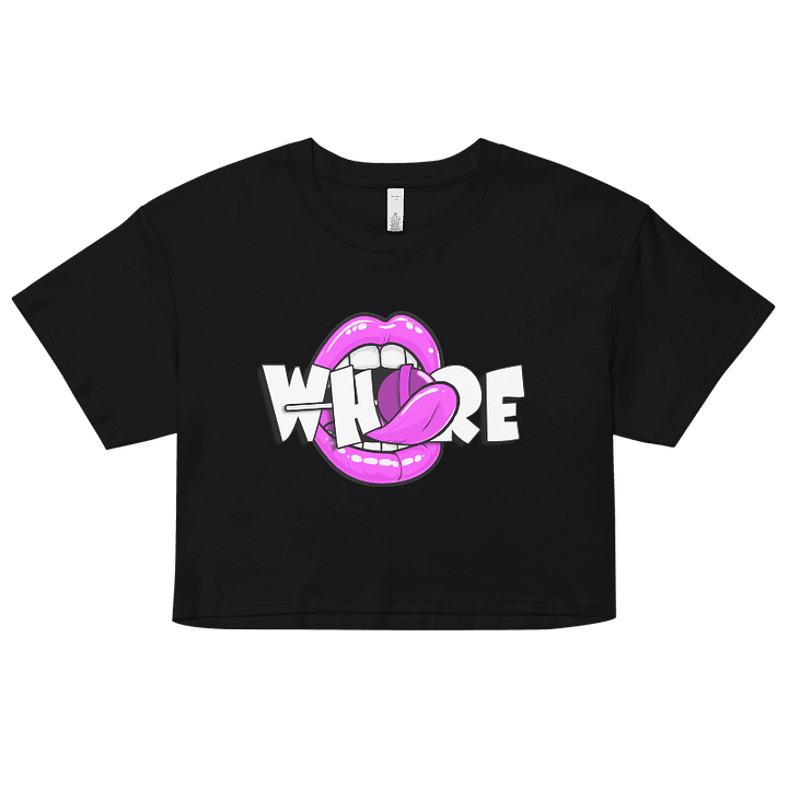 WHxRE HOT PINK LIPS CROPTOP product image (1)