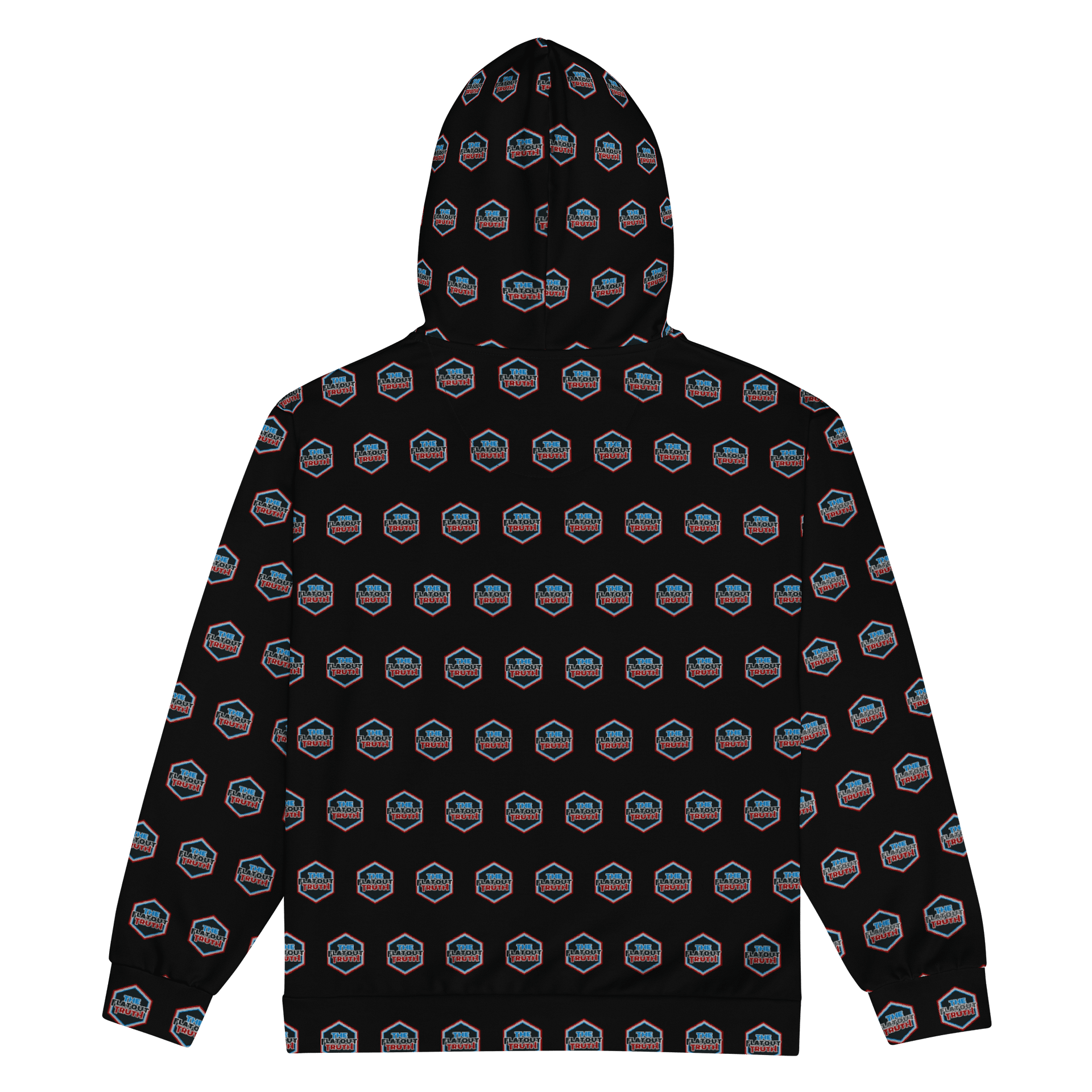 TFOT All-Over Red Hex Black Zip Jacket product image (2)