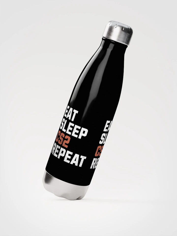Eat Sleep CS2 Repeat Water Bottle product image (2)