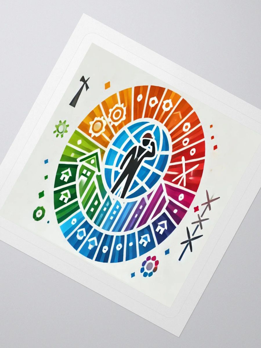 Urban Dreamscape Kiss Cut Stickers product image (5)