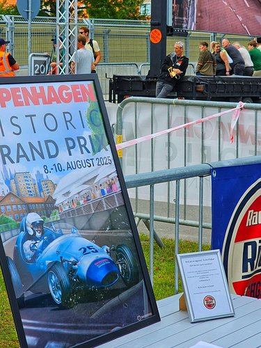 Super excited to have collaborated with the @copenhagenhistoricgrandprix to design the official poster for the weekend! 🏎️💨

...