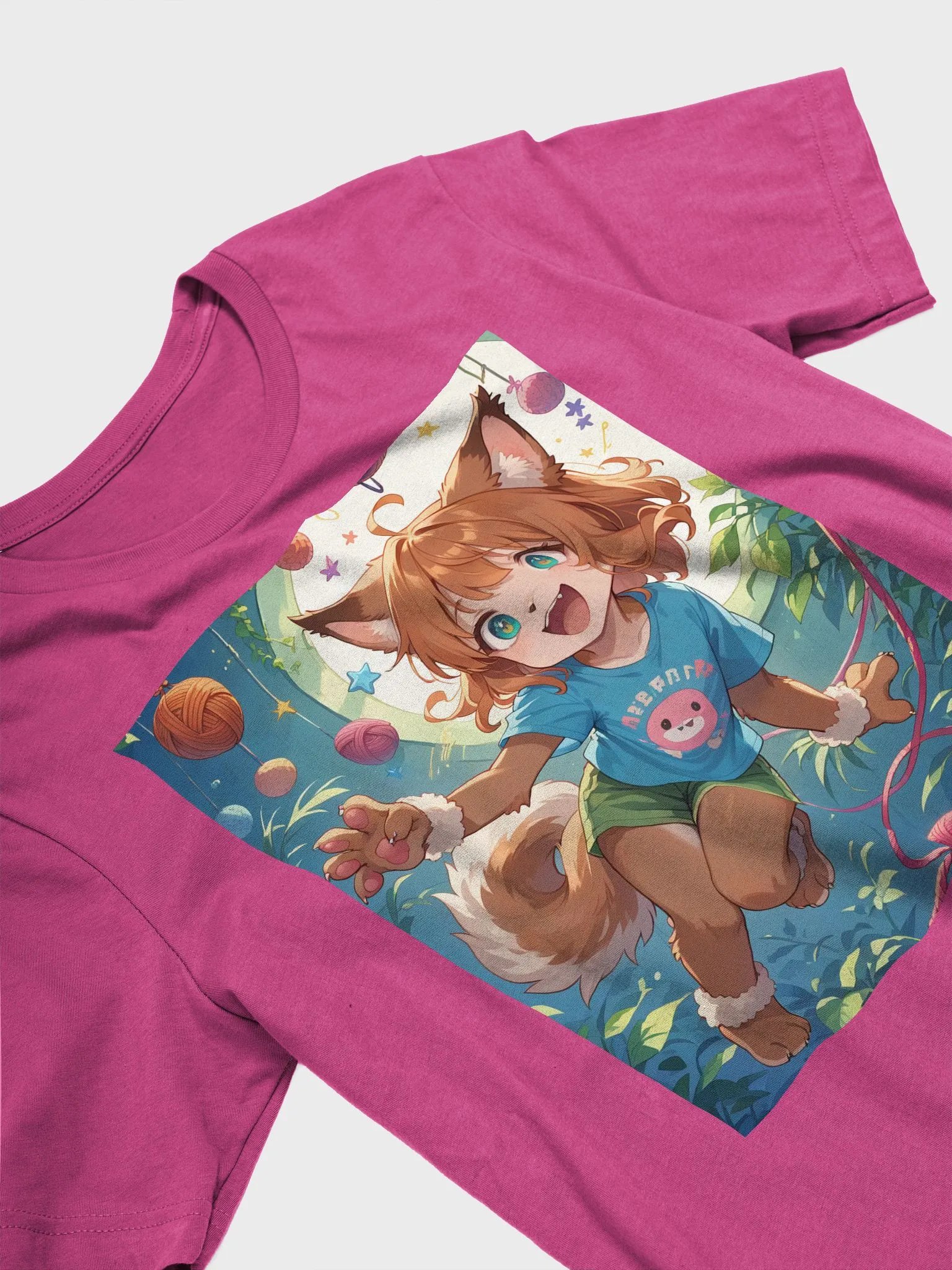 Animated Cat Girl T-Shirt product image (24)