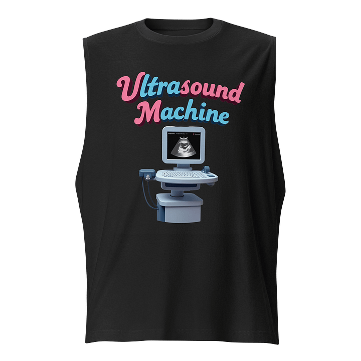 Stylish Ultrasound Machine Muscle Tank product image (1)