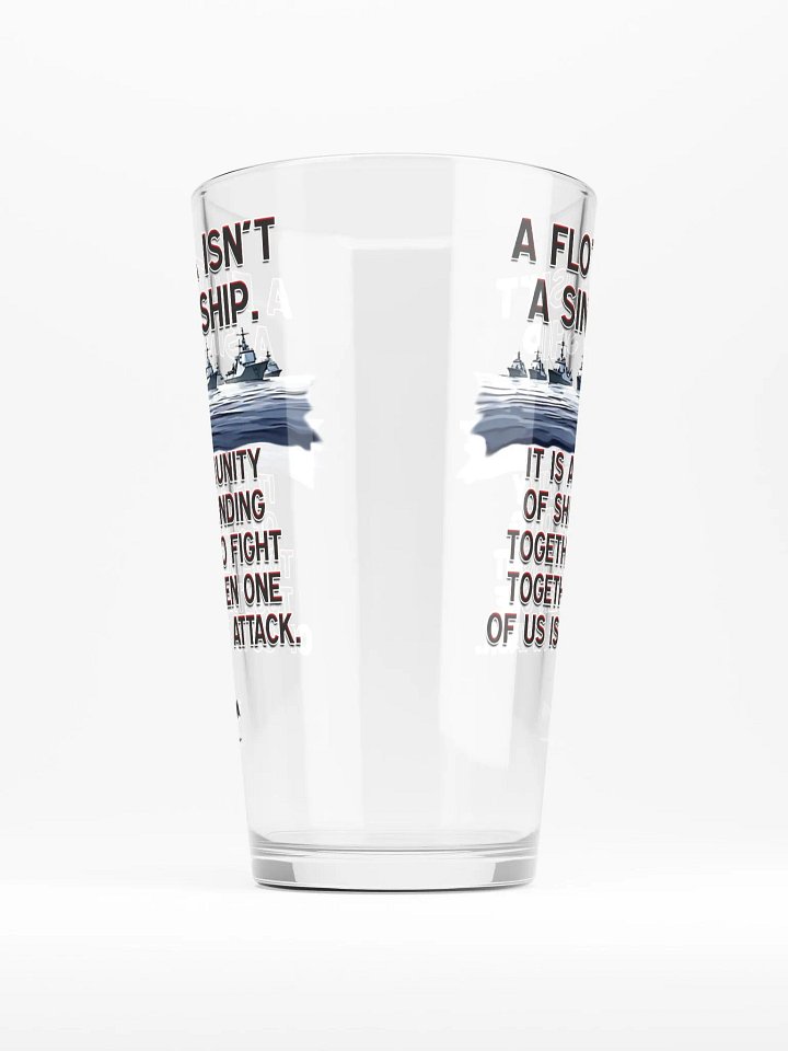 A Flotilla - Pint Glass product image (2)