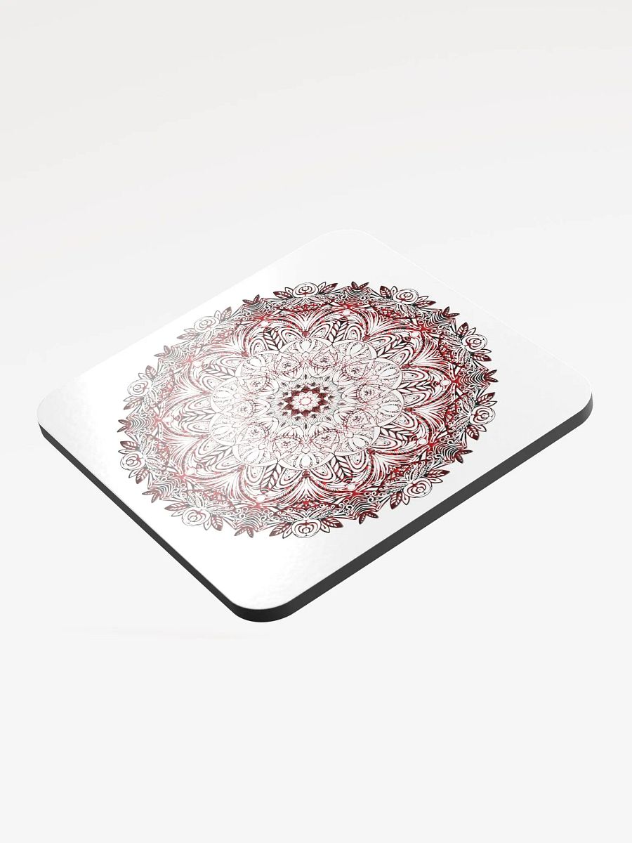 Mandala Harmony Glossed Cork Coaster product image (3)
