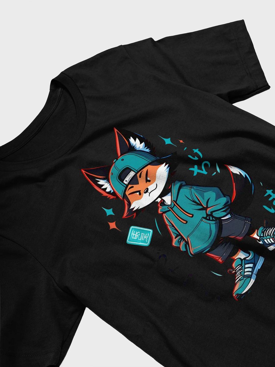 Confident Fox Teal Hoodie T-Shirt product image (8)