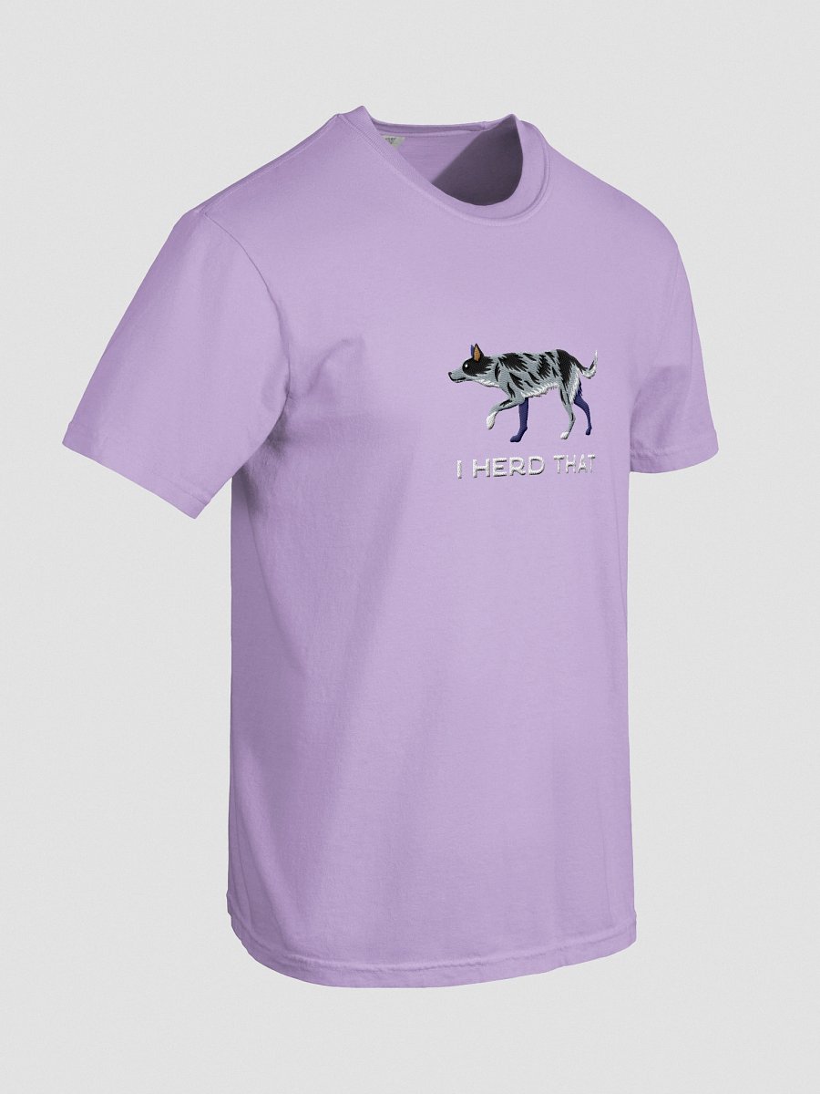 I Herd That T-Shirt(Embroidered) of an Australian Koolie(Blue Merle) product image (58)