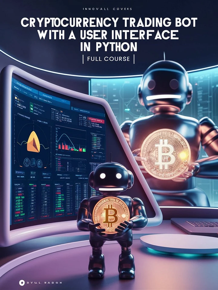 Cryptocurrency Trading Bot with a User Interface in Python | Full Course product image (1)