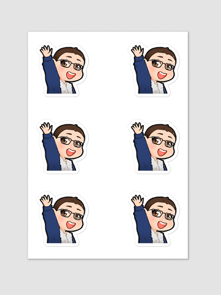 [wildlifesam] Wave sticker set product image (1)