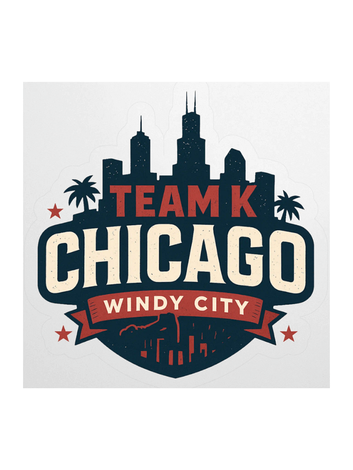 Team K Chicago STICKERS product image (1)