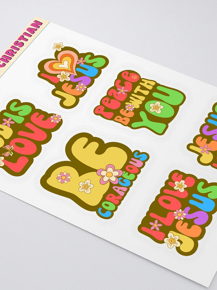 Groovy Christian Sticker Sheet product image (2)