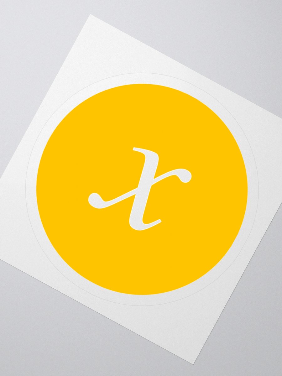 Algebra Logo Sticker product image (2)