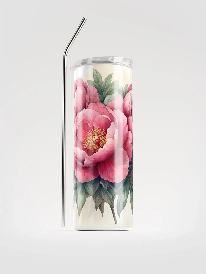 Peonie Blossom Bliss Stainless Steel Tumbler product image (2)