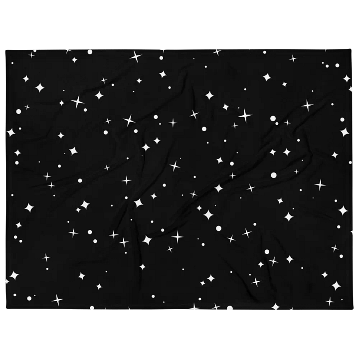 Starry Night Throw Blanket product image (2)