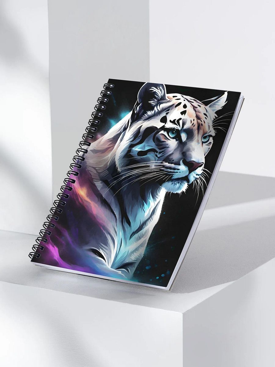 Celestial Leopard Spiral Dreams Notebook product image (3)
