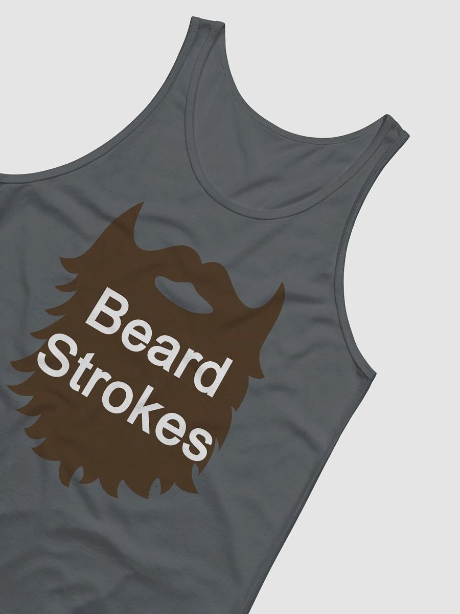 Beard Strokes Tank Top - Unisex (Brown Beard) product image (32)