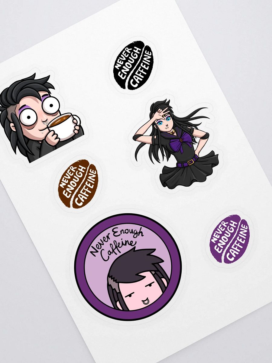 Caffeine Lover's Sticker Collection product image (1)