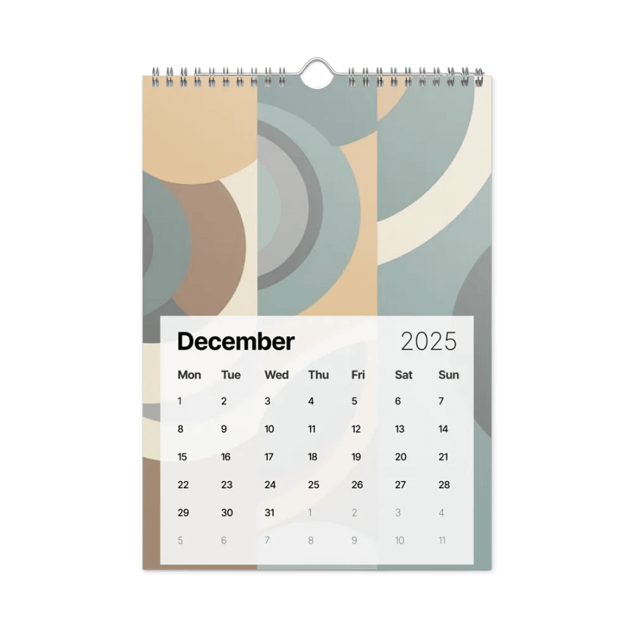 ART ABSTRACT CALENDAR WALL product image (4)