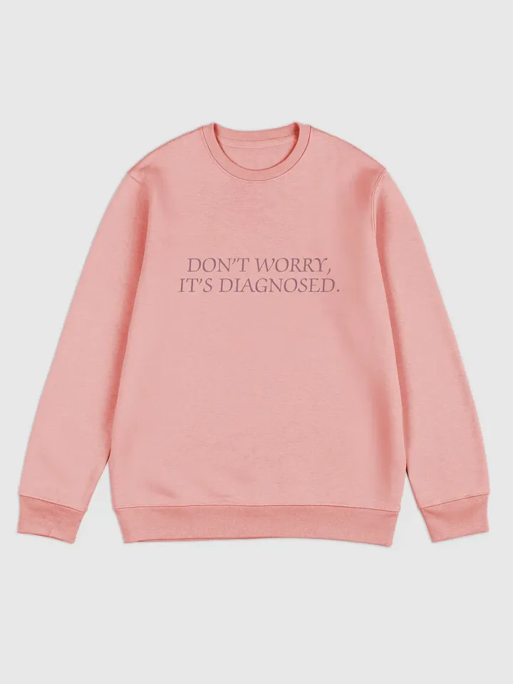 DW, IT'S DIAGNOSED. (#9B627B) printed eco crew product image (7)