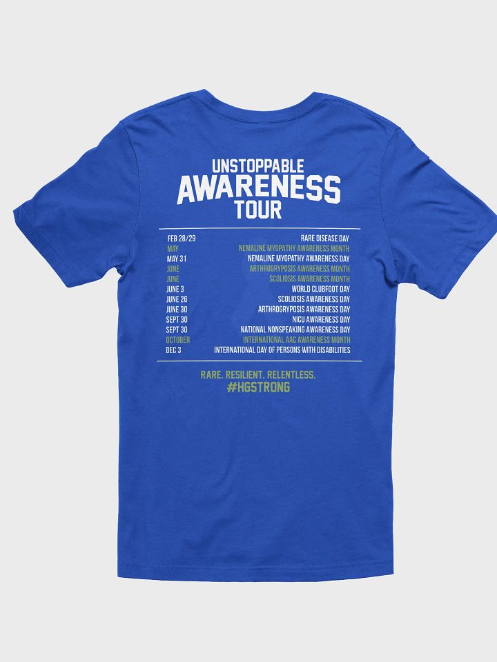 AMC Awareness - #HGSTRONG Adult Unisex Tee product image (2)