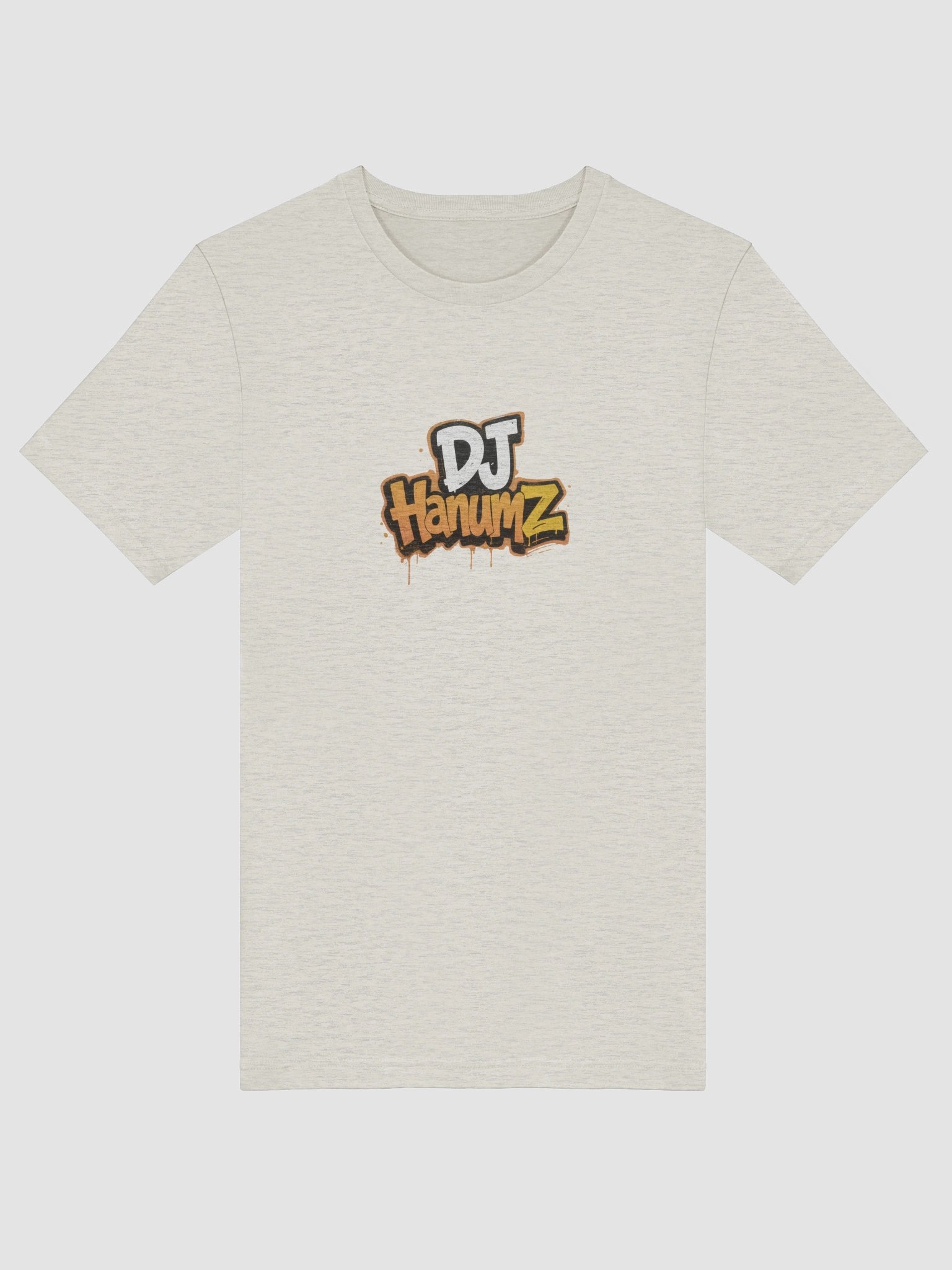 DJ HanumZ Name T-Shirt Heather Grey product image (5)