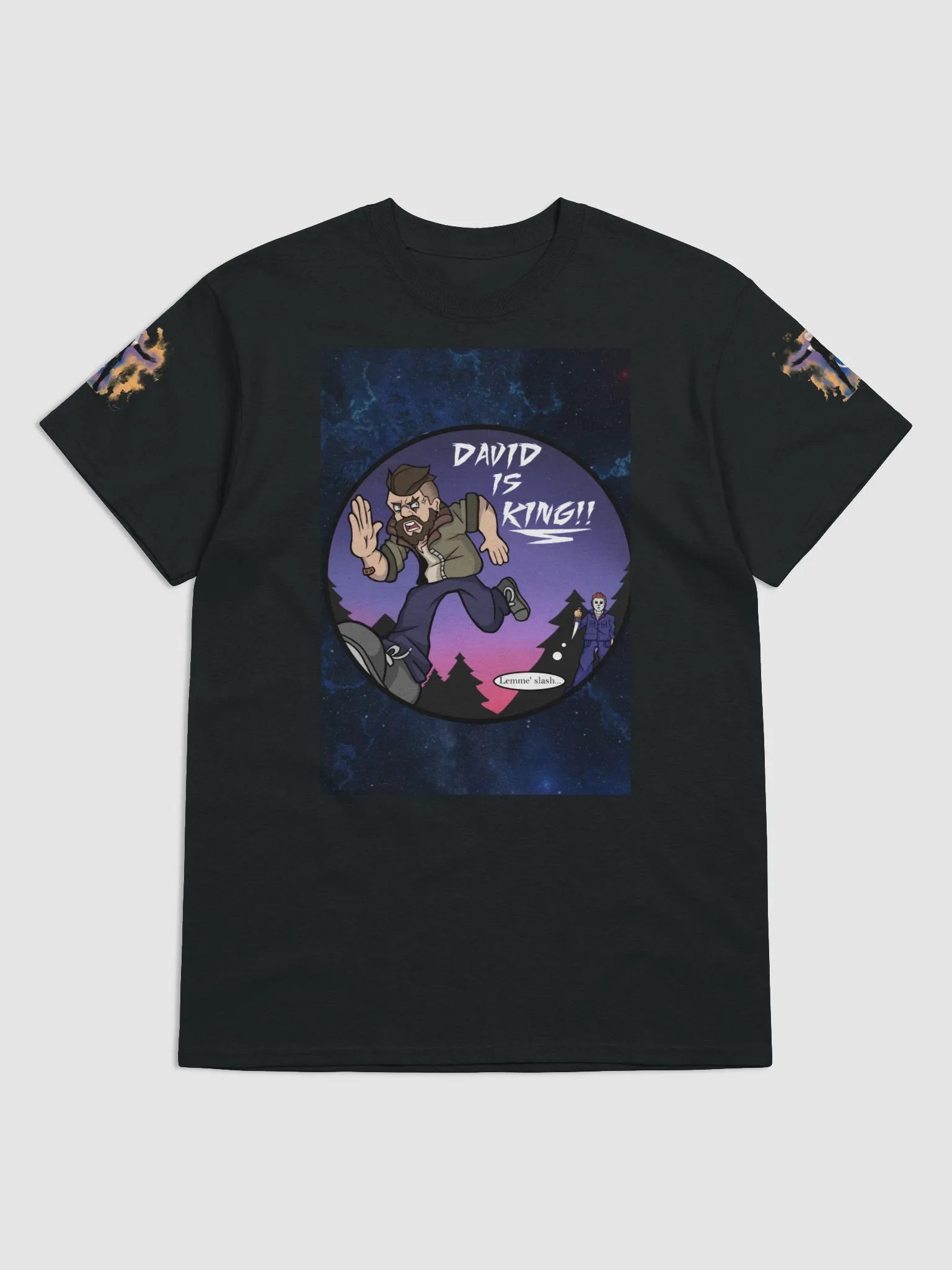 Lemme Slash //David is King ! -Mannyparadox tshirt product image (4)