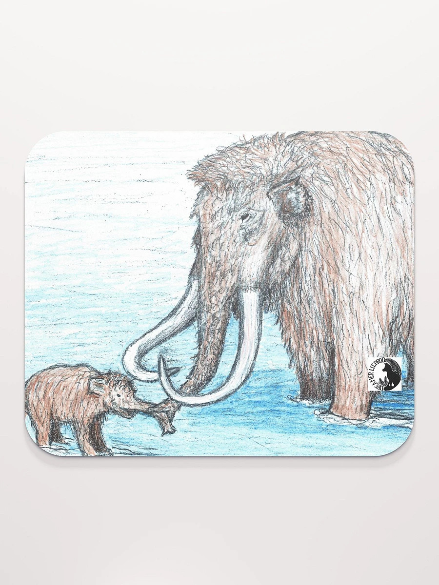 Mammoth Mama and Baby Mouse Pad product image (2)