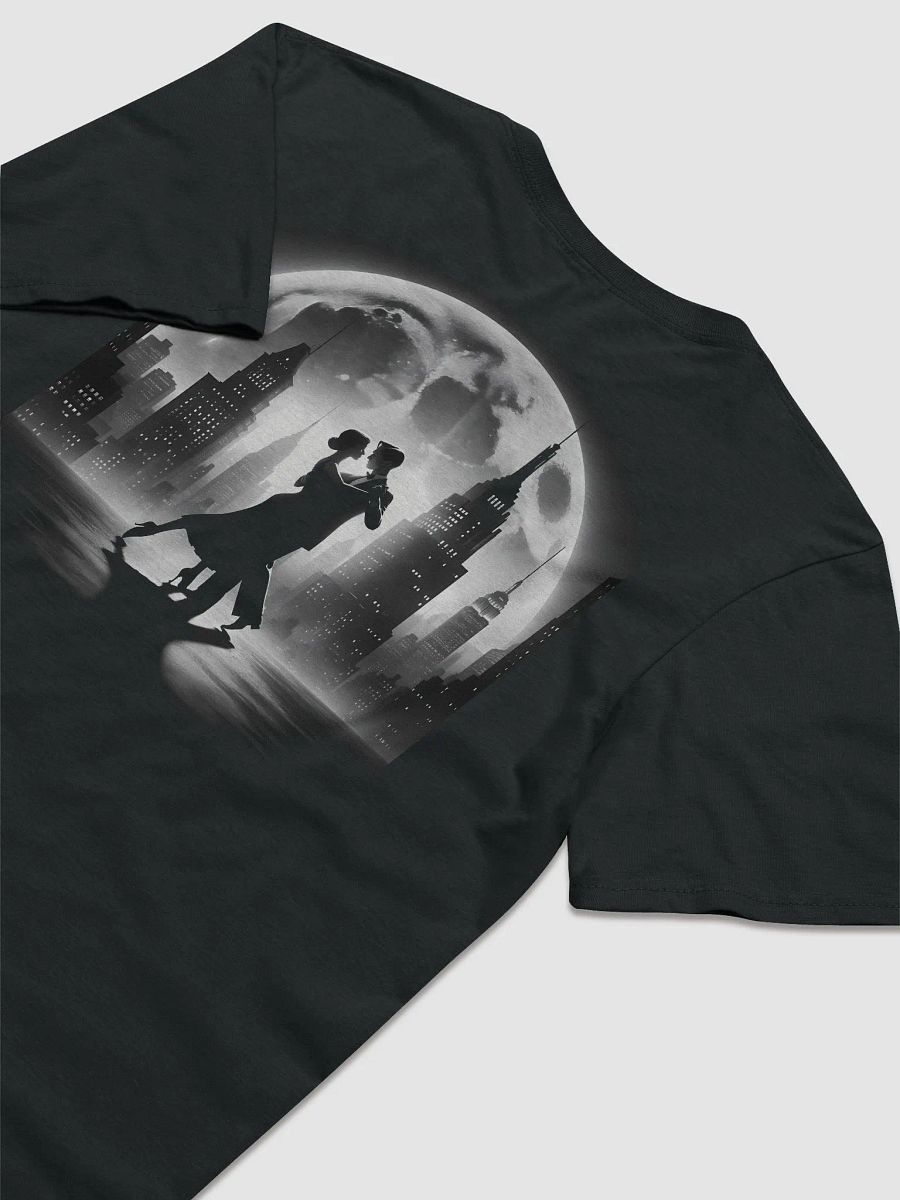 Lunar Rhapsody: A Rooftop Dance Under the Moon (Womens Tee) product image (7)