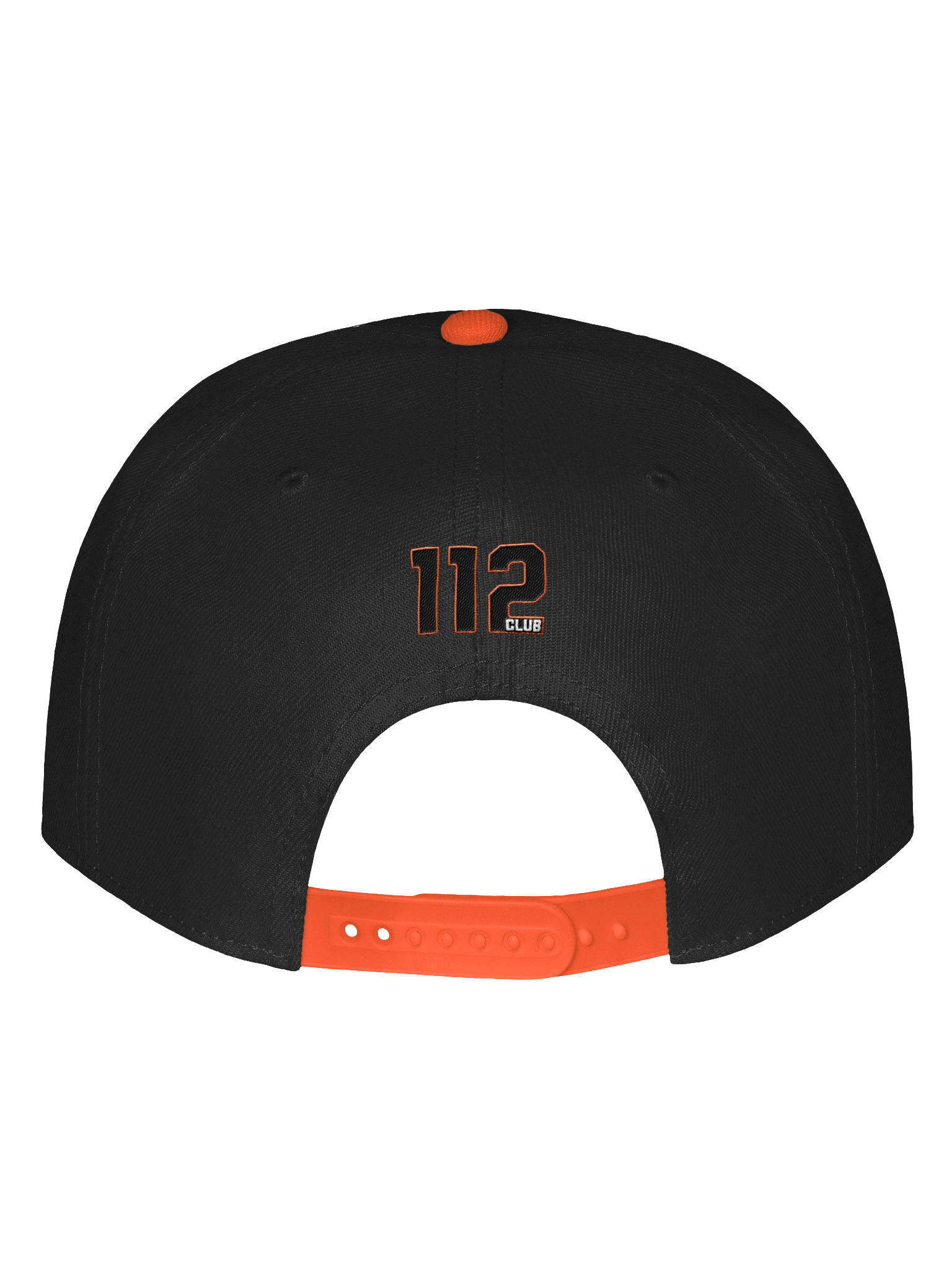 112 Club Throttle & Iron Snapback Hat — Orange Outline Edition product image (31)