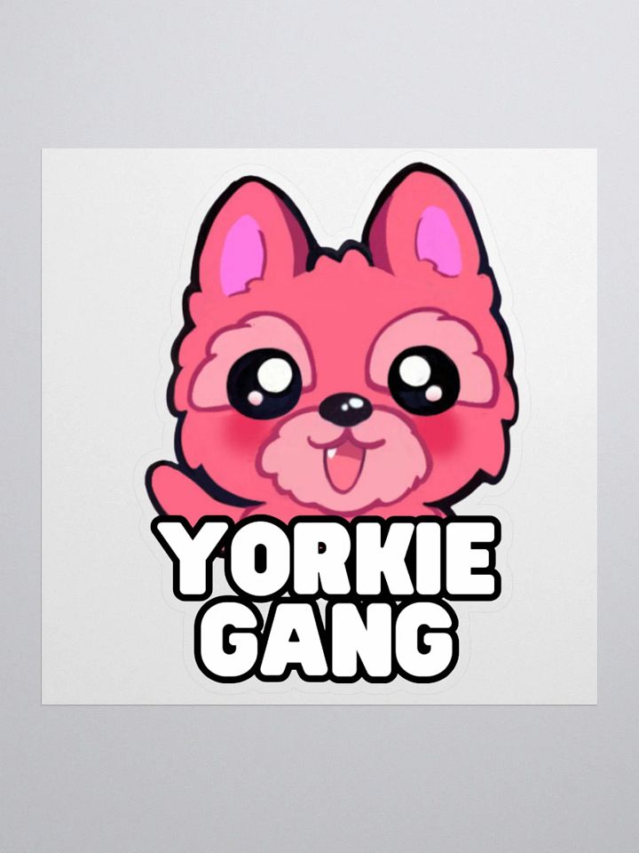 Yorkie Sticker product image (1)